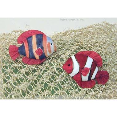 4  clown fish polyform jm65 12 wholesale craft items feathered mushroom birds
