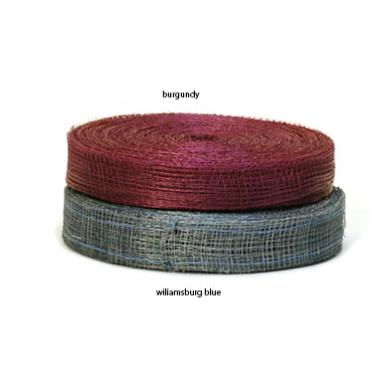 1  sinamay ribbon williamsburg ra01 1wb wholesale packaging 0