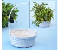 bamboo round 10  shop so581 1w wholesale basket containers handled baskets medium