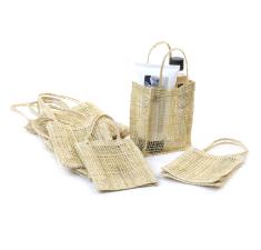 4x5 natural abacca tote bag pack 10 sa42 wholesale sinamay