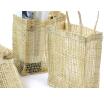 4x5 natural abacca tote bag pack 10 sa42 wholesale sinamay