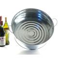 18  round heavy tub galvanized by35 1 wholesale metal containers tubs