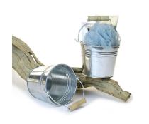 5  galvanized pail wood by41 1wd wholesale metal containers pails pots