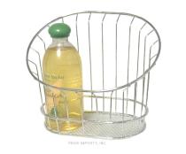 chrome wire wall basket wy14 1 wholesale containers baskets