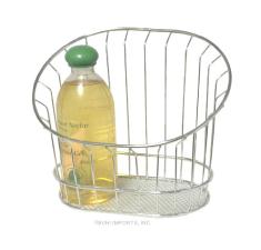 chrome wire wall basket wy14 1 wholesale containers baskets
