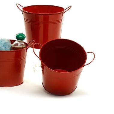 65  tin pot red by08 1r wholesale metal containers pails pots medium