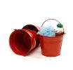 6  red galvanized pail by43 1r wholesale metal containers pails pots 6