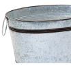 12  galvanized oval deep tub brown trim by29 1abt wholesale metal