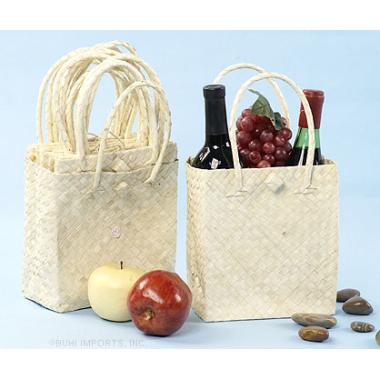 7x8 palm leaf tote bag sb17 1 wholesale sinamay packaging 6
