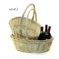 peeled willow oval shop large s2 sw102 2 wholesale basket containers handled