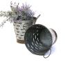 10 inch metal olive bucket deep vintage rustic by90 1 wholesale