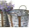 10 inch metal olive bucket deep vintage rustic by90 1 wholesale