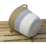 fabric storage bin cotton pf11 1 handles bowls trays