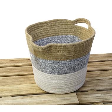 fabric storage bin cotton pf11 1 handles bowls trays