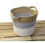 fabric storage bin cotton pf11 1 handles bowls trays