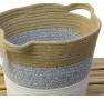 fabric storage bin cotton pf11 1 handles bowls trays
