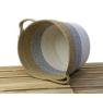 fabric storage bin cotton pf11 1 handles bowls trays