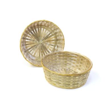 12  natural bamboo bowl bo742 1 handles bowls trays