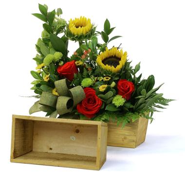 wood rectangle tray sm natural td477 1 handles bowls trays