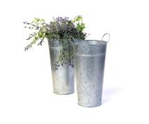 8  french bucket galvanized acid wash by886 1aw wholesale metal containers