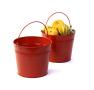 85  red round tin pail by28 1r wholesale metal containers pails pots