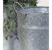 8  french bucket galvanized acid wash by886 1aw wholesale metal containers