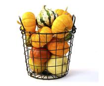 8  round wire basket fold handle sy160 1 wholesale containers 6