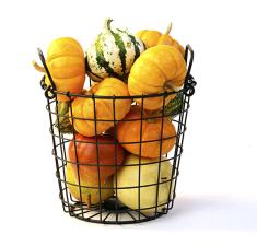 8  round wire basket fold handle sy160 1 wholesale containers 6