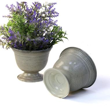 625  solid iron metal urn antique sand by72 1xwh wholesale containers