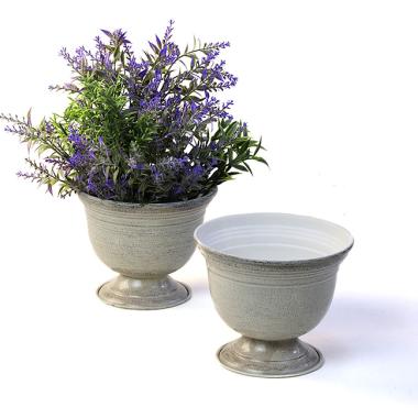 625  solid iron metal urn antique sand by72 1xwh wholesale containers