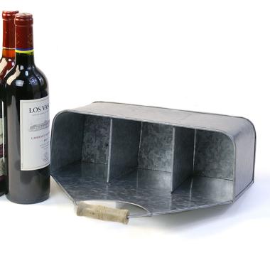 galvanized tin caddy ry78 1 wholesale metal containers novelty home decor