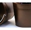 85  pail antique brown finish by09 1br wholesale metal containers pails pots