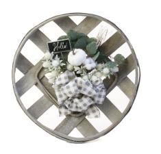 woodchip round tobacco wall decor gray wash wd341 1 wholesale baskets