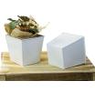 5 sq tin pot white by58 1w wholesale metal containers pails pots rectangle