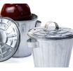 4  galvanized mini trash by45 1 wholesale metal containers novelty 0