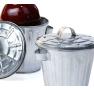 4  galvanized mini trash by45 1 wholesale metal containers novelty 0