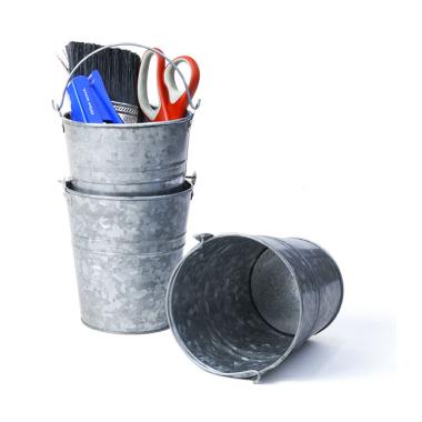 5  galvanized pail wash by888 1 wholesale metal containers french market buckets
