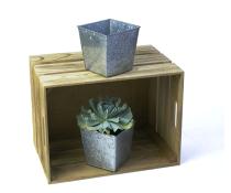 5 sq pot galvanized by58 1 wholesale metal containers pails pots rectangle square