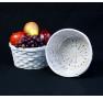 8  bamboo bowl white bo738 1w handles bowls trays