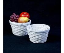 bamboo round bowl 6  bo736 1w handles bowls trays