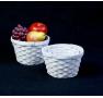 bamboo round bowl 6  bo736 1w handles bowls trays
