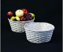 10  bamboo bowl white bo740 1w handles bowls trays