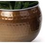 hammered solid iron bubble bowl copper by203 1cop wholesale metal containers