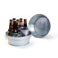 10  galvanized tub round by25 1 wholesale metal containers tubs 9