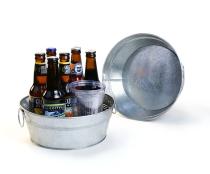 10  galvanized tub round by25 1 wholesale metal containers tubs 9