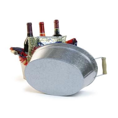 13  galvanized oval tub by13 1 wholesale metal containers tubs 13