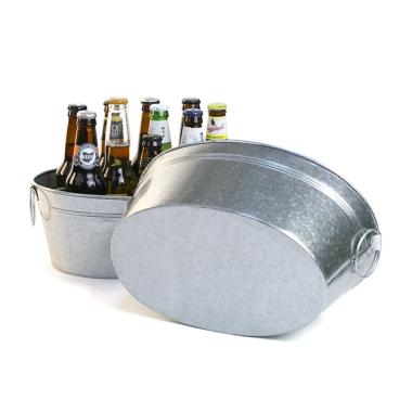 13  oval galvanized tub long by880 1 wholesale metal containers tubs