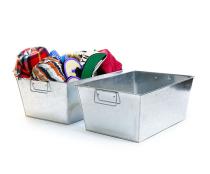 14  rectangle deep tray ty16 1 wholesale metal containers square