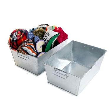 14  rectangle deep tray ty16 1 wholesale metal containers square