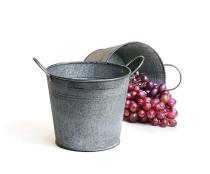 65  tin pot vintage finish by08 1vin wholesale metal containers pails pots